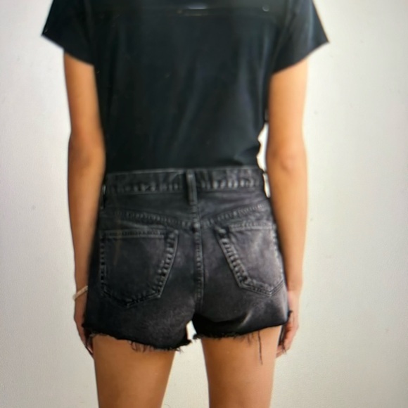 AGOLDE Parker Denim Short In Crash - Picture 3 of 8